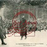 Paris - 1er Mai à Paris- Les Troupes au Repos