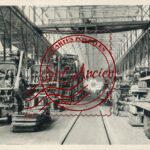 Vénissieux -Usine Berliet - Interieur de l 'Atelier