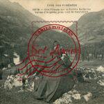 Type des Pyrénées- Une Fileuse sur la Colline de Solferino