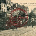 Paris - Au Faubourg St Antoine - Le poste après le passage des grevistes