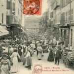 Bourg - Rue Gambetta et Marché au Beurre