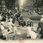 Vichy - Un coin du Parc (nurse)