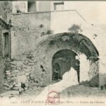 Eze - Entrée du château
