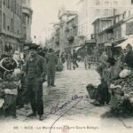 Nice - Le Marché aux Fleurs - Rue Saleya