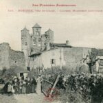 Montjoie près de St Giron - Clocher Monument Historique