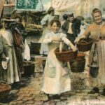 Marseille - Groupe de Poissonnières sur le Port