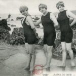 Deauville - Bains de mer - Trois grâces