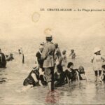Chatelaillon - La Plage pendant le Bain