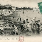 Royan - La plage marée montante