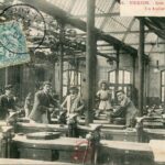 Vierzon - Ecole Nationale professionnelle - Un Atelier- Les Tours
