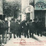 Montélimar - Arrivée de Monsieur Loubet Président de la République rue 4 Alliances