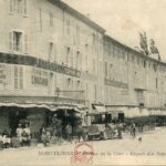 Montélimar - Avenue de la gare départ des autobus pour Teil