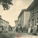 Montrigaud - Entrée du village