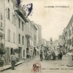 Saillans - Rue du Fossé