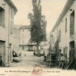 Motte Chalançon (la) - La place des aires