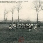 Isle St Georges - Une mêlée de football