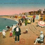 St Malo - La plage à l'heure du Bain