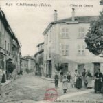 Châtonnay - Place du centre