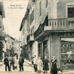 Vinay - La rue de la Halle