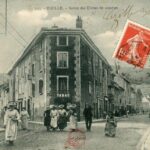 Vizille - Sortie des usines de soierie