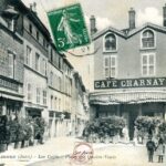 St Amour - Les cafés place des Quatre vents