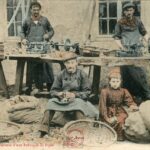 St Claude - Intérieur d'une fabrique de pipes