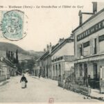 Voiteur- La Grande Rue et l'Hotel du Cerf