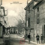 Andrezieu - Rue du boucher et place