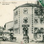 Panissières - Entrée Rue de la République- Hotel Magat