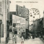 Panissières- Rue de la République ( haut )