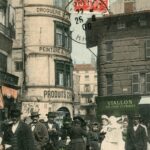 St Etienne - Un coin de la place du Peuple