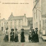 St Martin d'Estreaux- Rue de la Gare