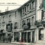St Galmier - Hôtel Abrial- Départ de la Voiture pour la gare St Galmier Veauche