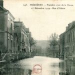 Mézières - Première crue de la Meuse