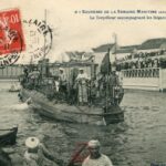 Nantes - Souvenir semaine maritime Aout 1908 Torpilleur