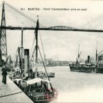 Nantes - Pont Transbordeur pris en aval
