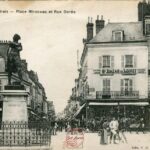Montargis - Place Mirabeau et rue Dores