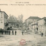 Montcuq - Place de la République