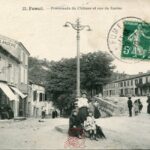 Fumel - Promenade du château et rue de Saulou