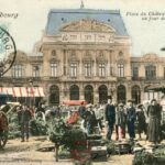 Cherbourg - Place du château et théatre