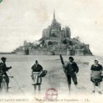 Mont St Michel - Pêcheurs de grèves et coquetières