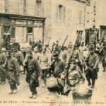 Reims- Guerre de 1914- Prisonniers Allemands
