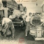 Reims - Vendanges et Travail du vin en Champagne - La pesée du raisin Mumm
