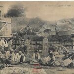 Fays Billot - Un groupe de vanniers