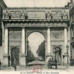Nancy - Porte et rue Stanislas