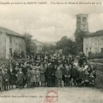 Ste Barbe - Sortie de Messe le Dimanche en 1917
