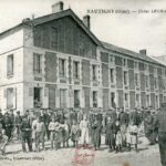 Rautigny - Usine Legrand, la sortie