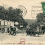 Bagnoles de l'Orne - Place Meliodon et rue des bains