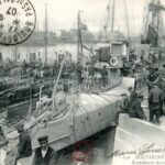 Boulogne sur Mer - Torpilleurs dans le bassin