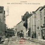 Aigueperse - Vue de la grande rue